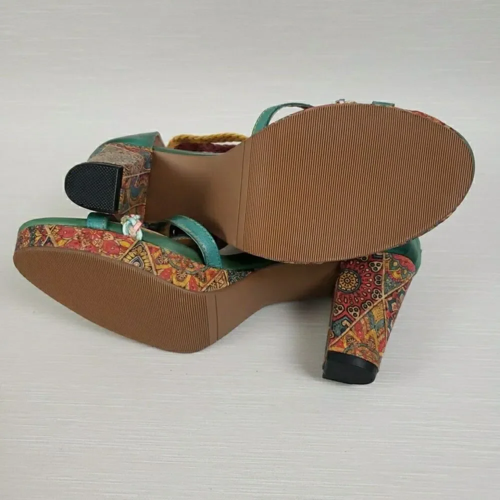 Unbranded leather heel